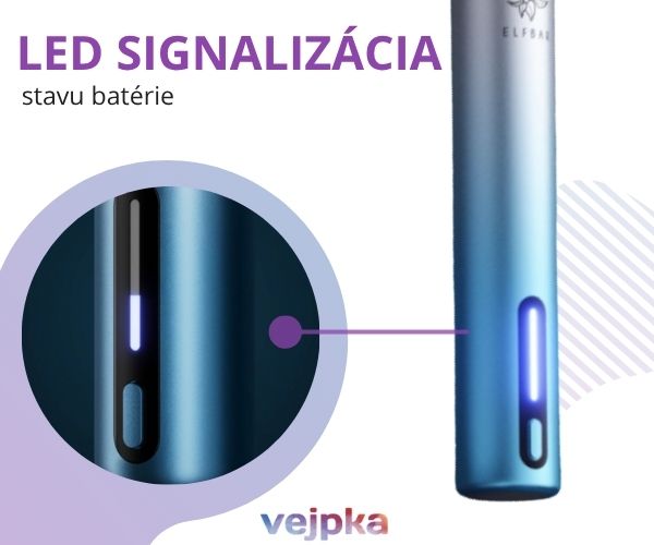 ELFA TURBO LED signalizácia batérie